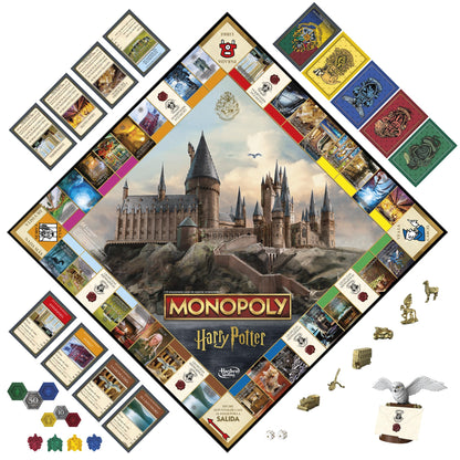MONOPOLY HARRY POTTER – Juego de mesa en español | Edición Coleccionista