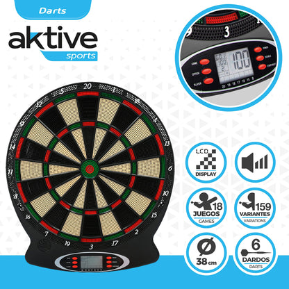 DIANA ELECTRÓNICA MULTIJUEGOS AKTIVE – Juguete deportivo digital para puntería