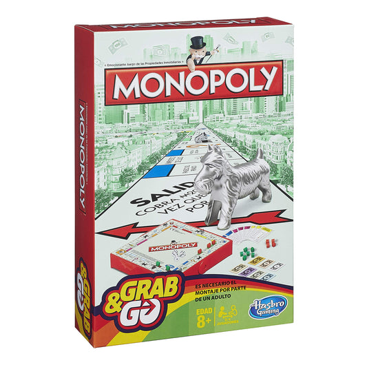 Hasbro Gaming Monopoly Juego de Viaje, versión española (Hasbro B1002105)