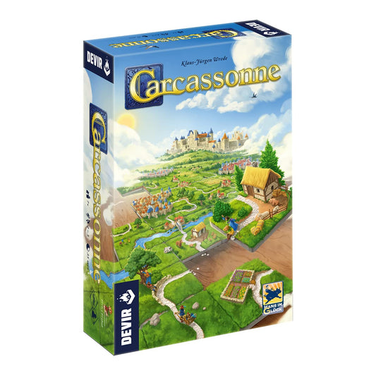 Caja del juego de mesa Carcassonne