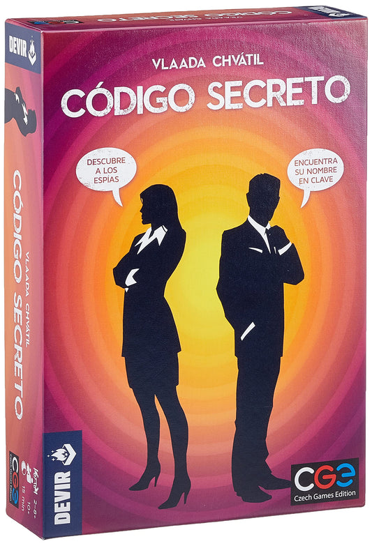 Caja del juego de mesa Código Secreto