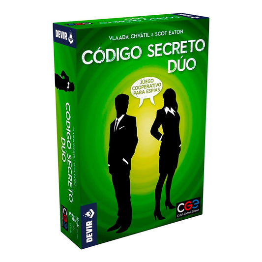 Caja del juego de mesa Código Secreto Dúo