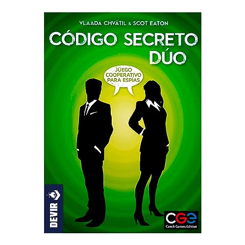 Portada del juego de mesa Código Secreto Dúo