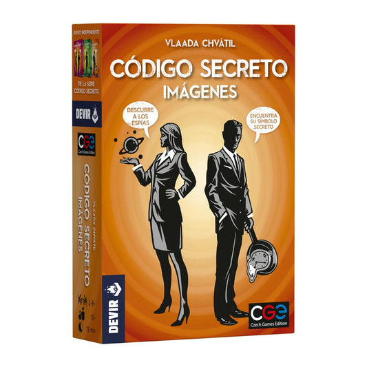 Caja del juego de mesa Código Secreto Imágenes