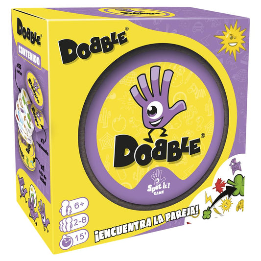 Portada del juego de mesa Dobble