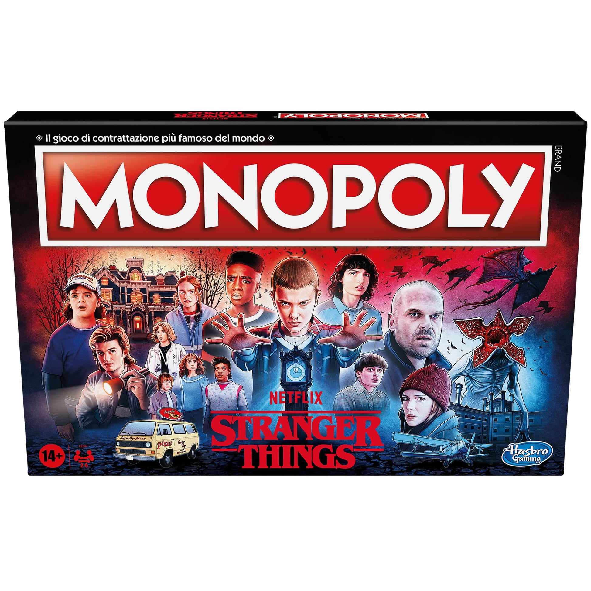 Portada del Monopoly Stranger Things edición especial inspirada en la serie de Netflix