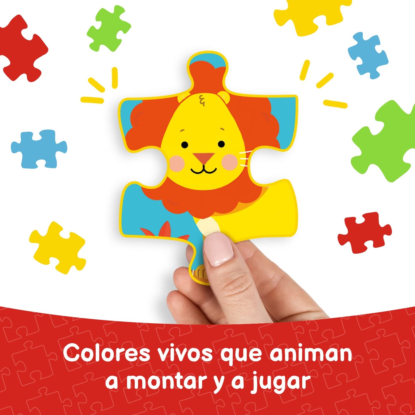 Puzle de Peppa Pig de 24 piezas para niños pequeños